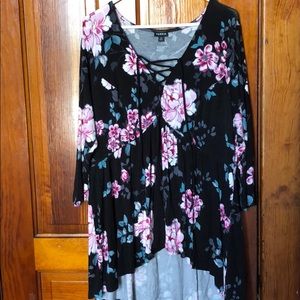 3/4 length sleeve Torrid shirt